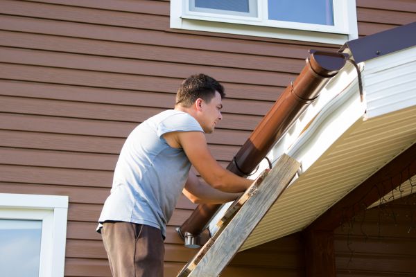 Porch Gutter Replacement in Smyrna