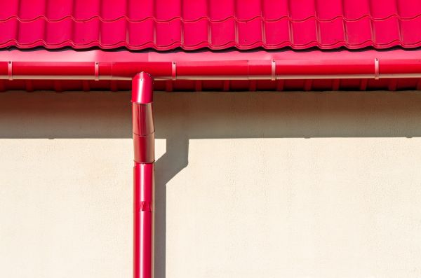 Barn Downspout Installation in Smyrna