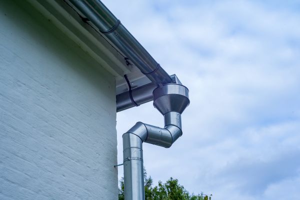 Metal Downspout Replacement in Smyrna